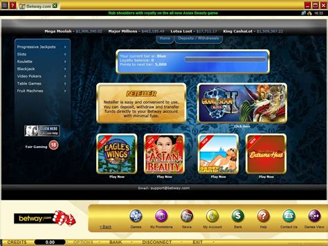 betway casino canada